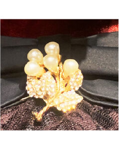 Broche 08: BROCHES vintage Gold